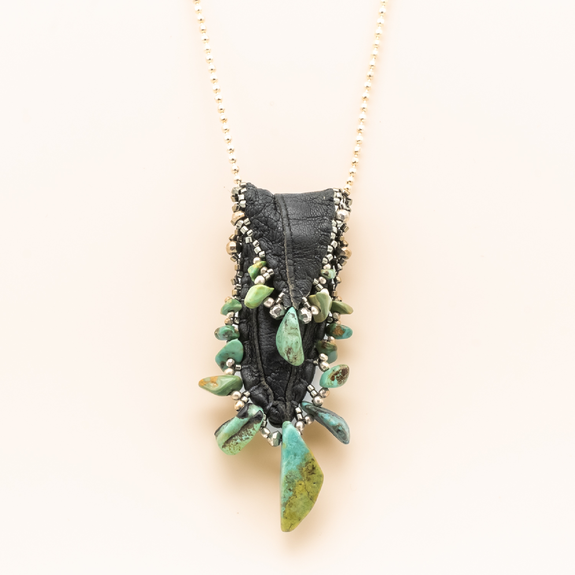 Collier Fingertip Turquoise VK LILLIE