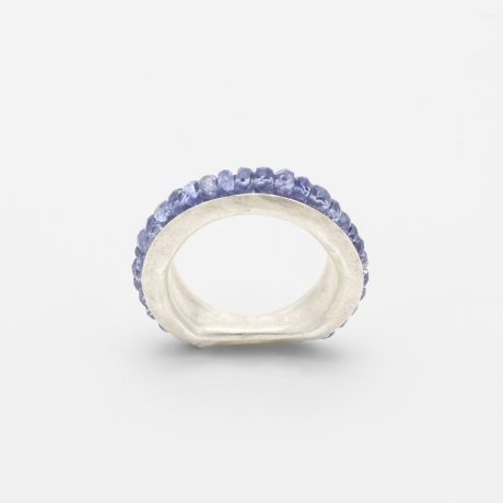 Bague Argent et Tanzanites