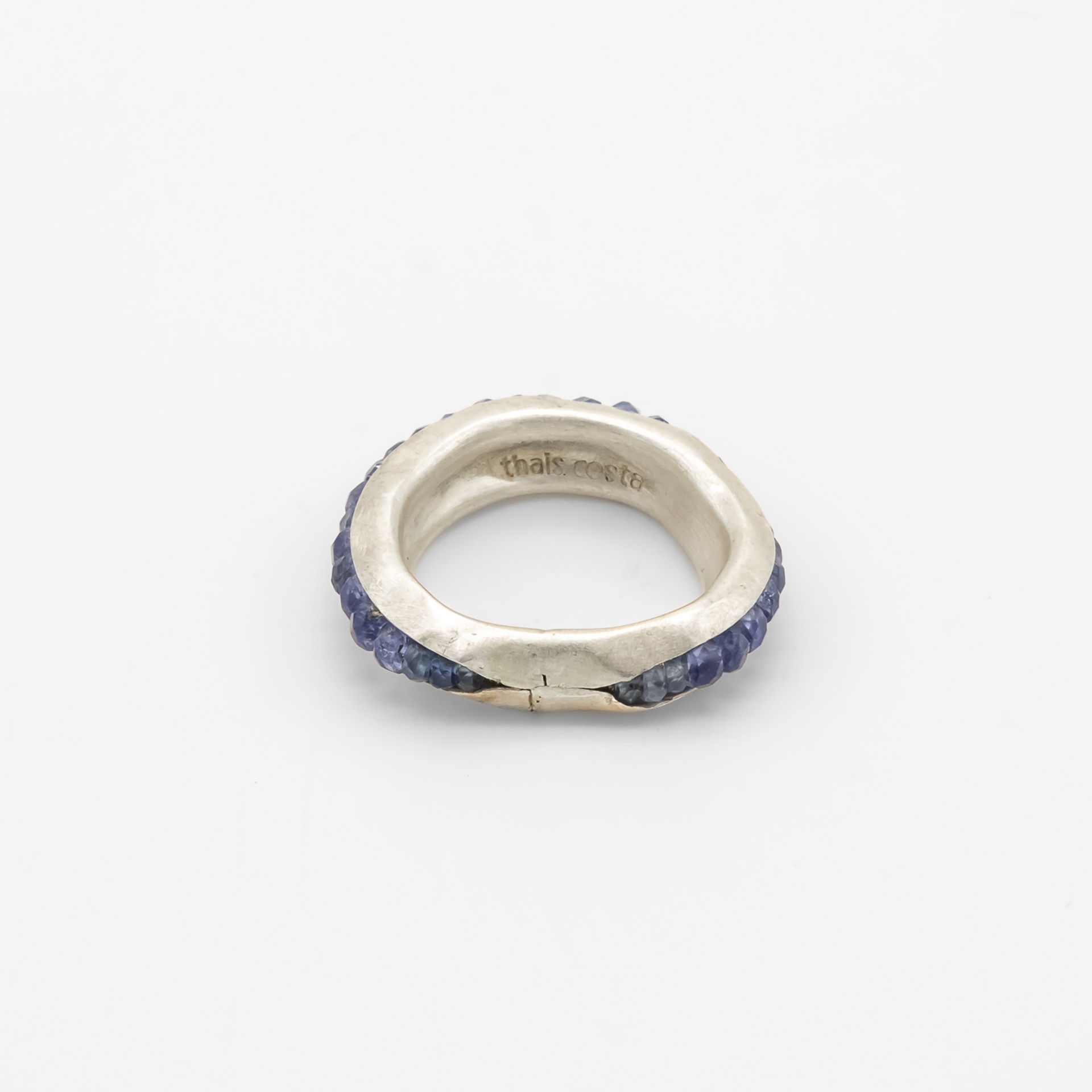 Bague Argent et Tanzanites