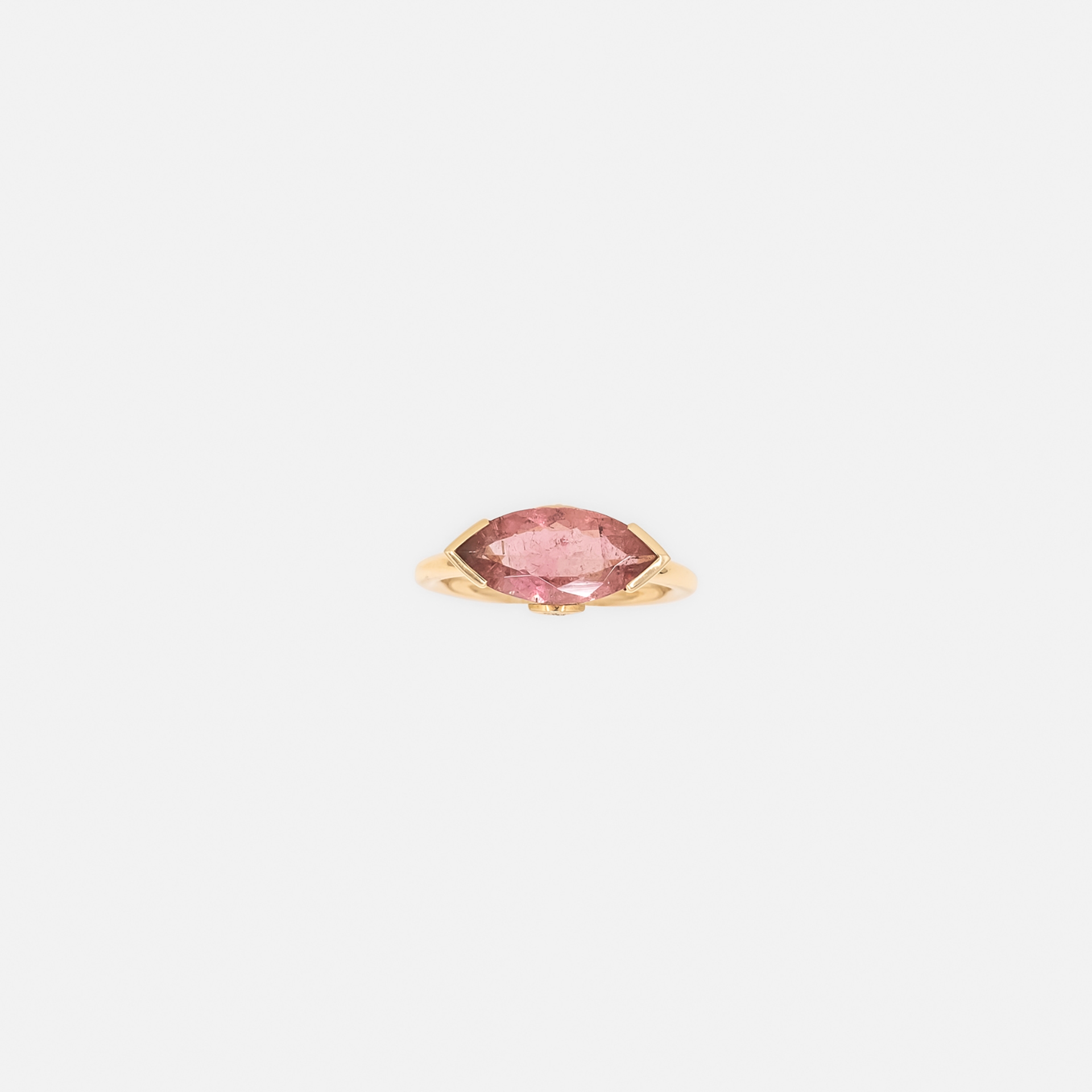 Bague Tourmaline Rose