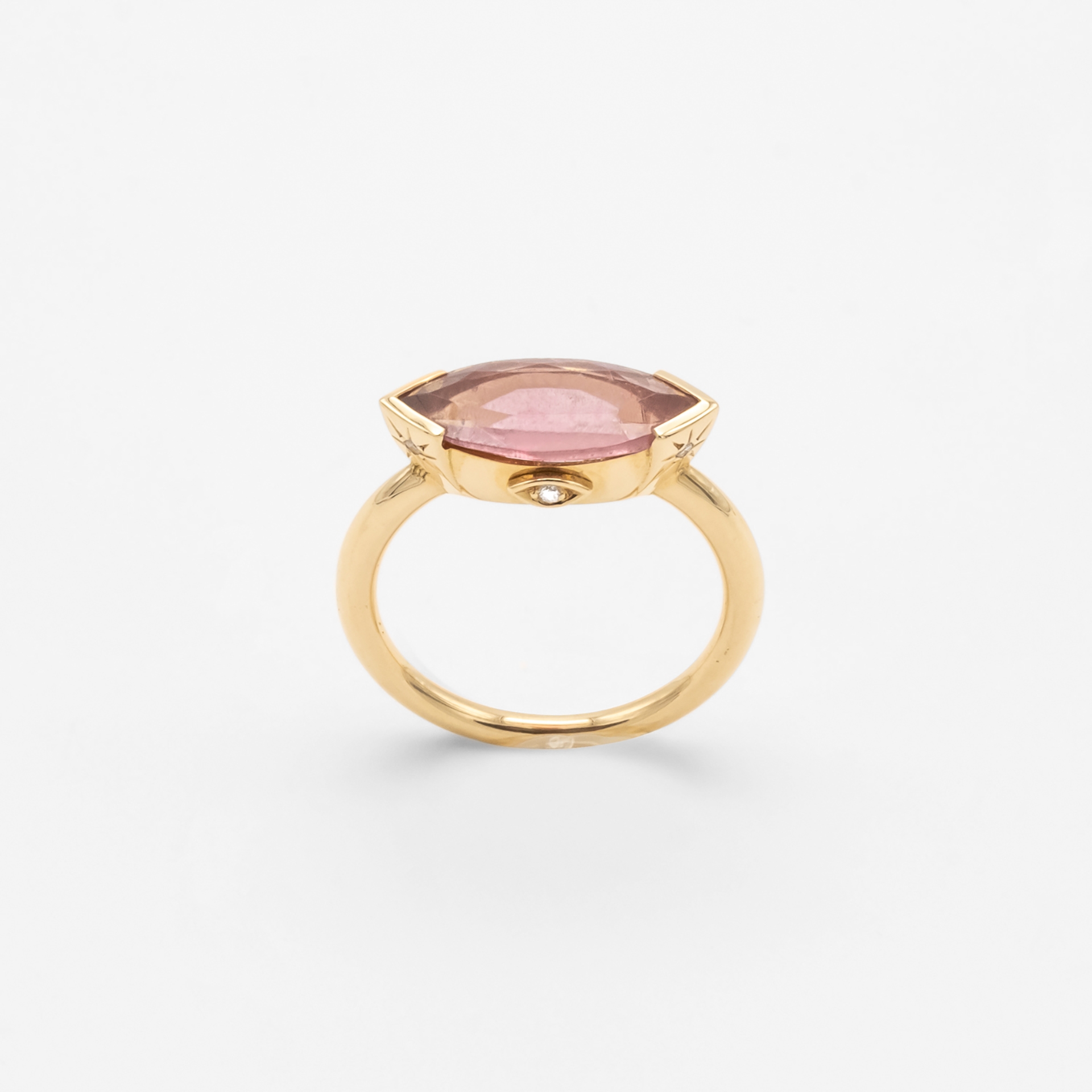 Bague Tourmaline Rose