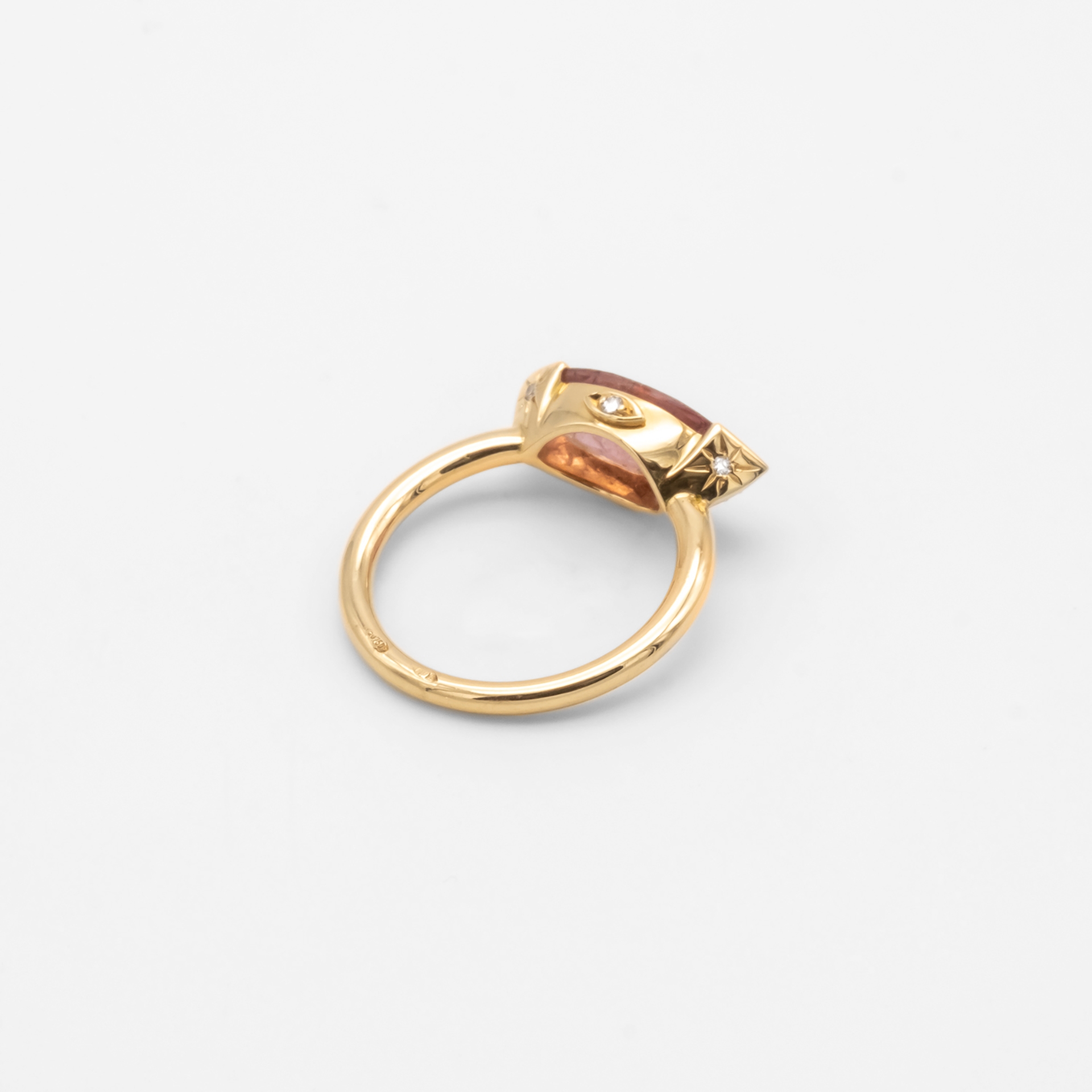 Bague Tourmaline Rose