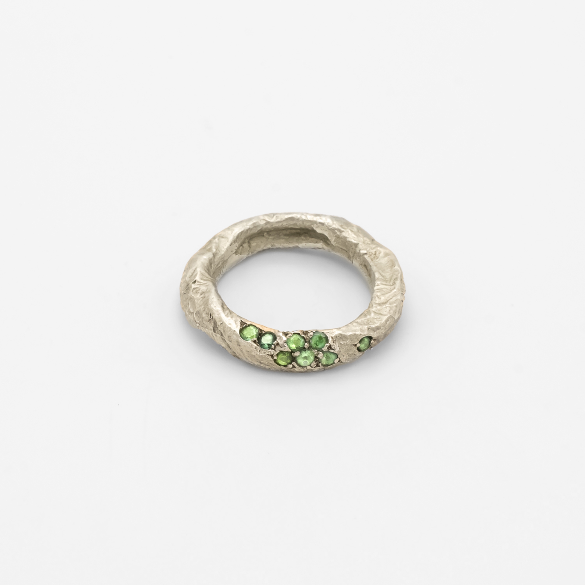 Bague Argent Tourmalines