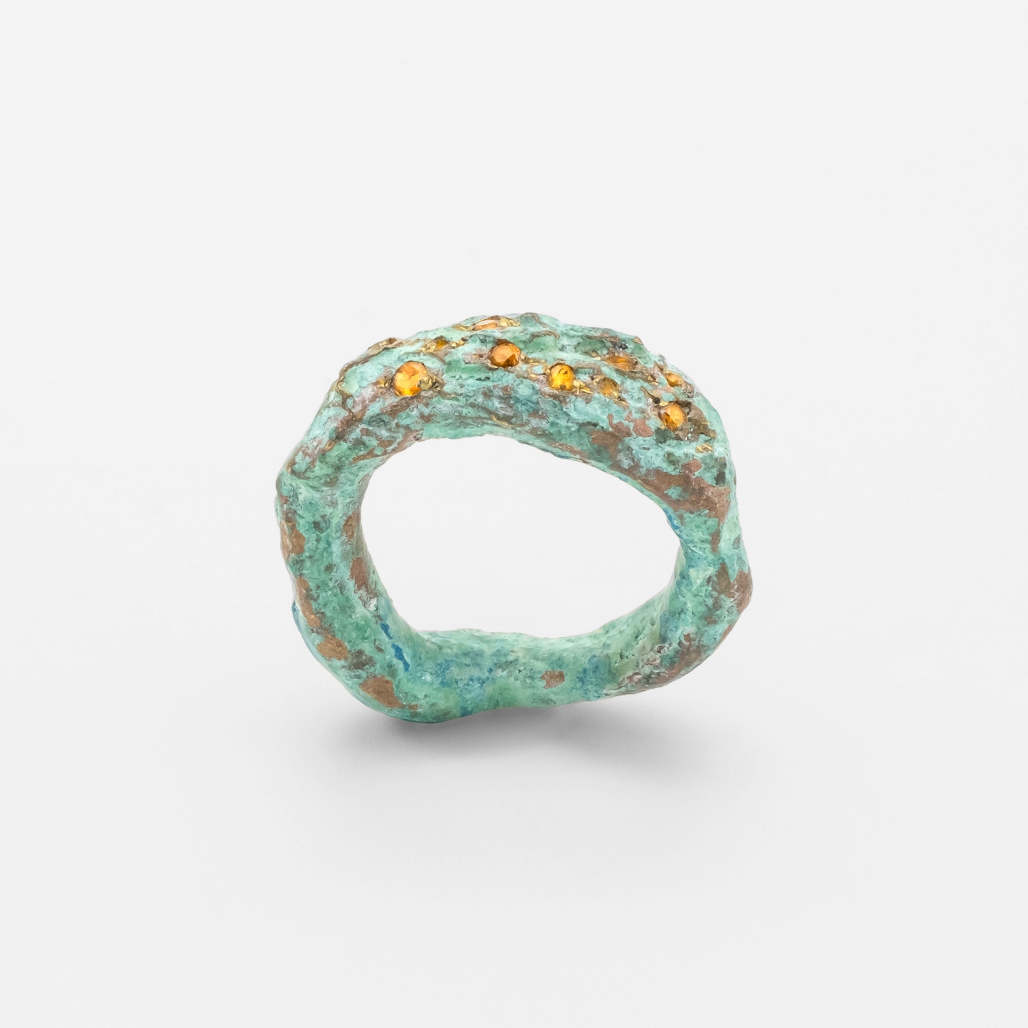 Bague Greenlue Citrines