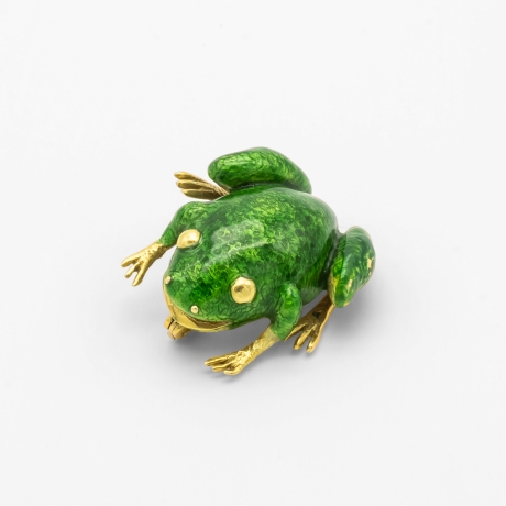 Broche Grenouille