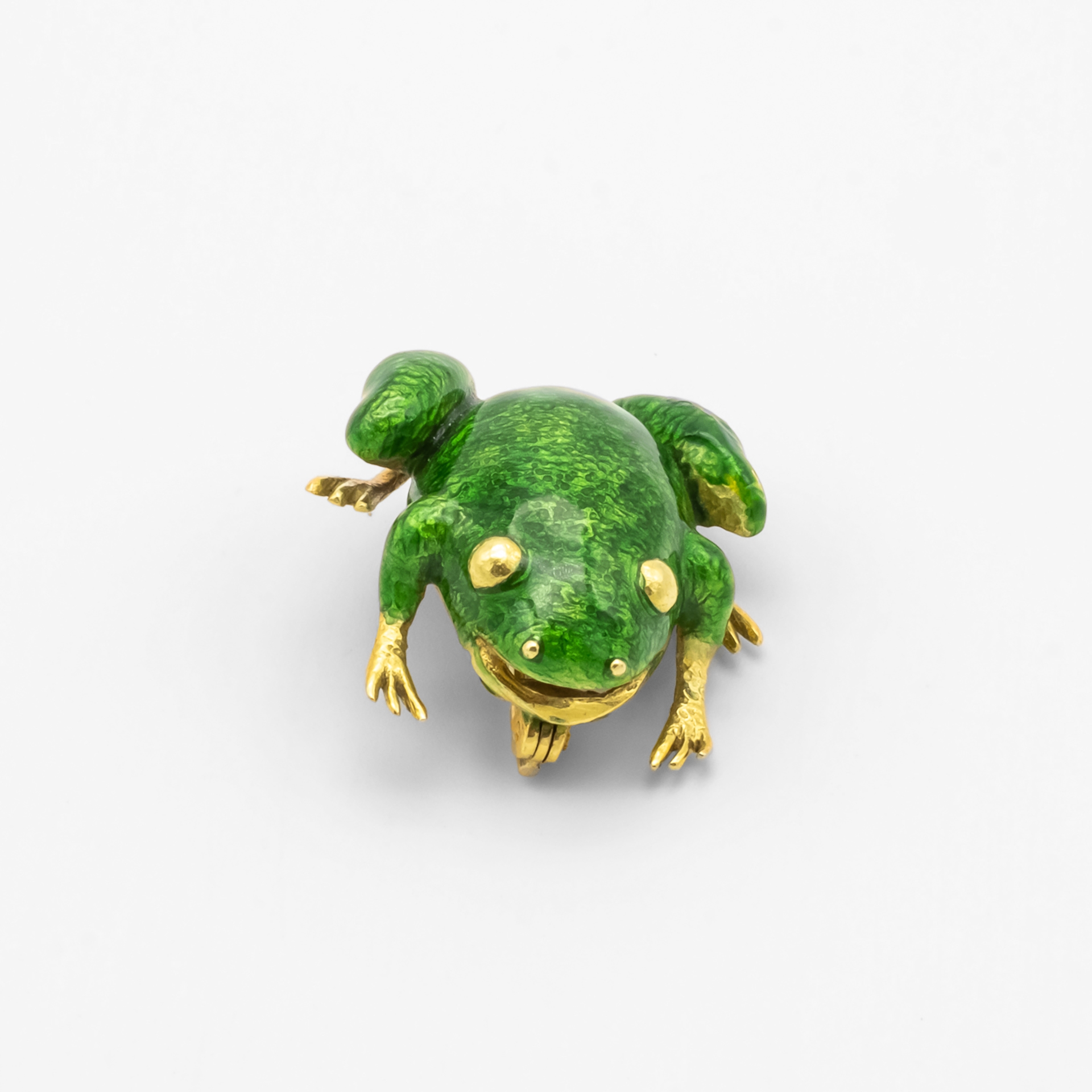 Broche Grenouille