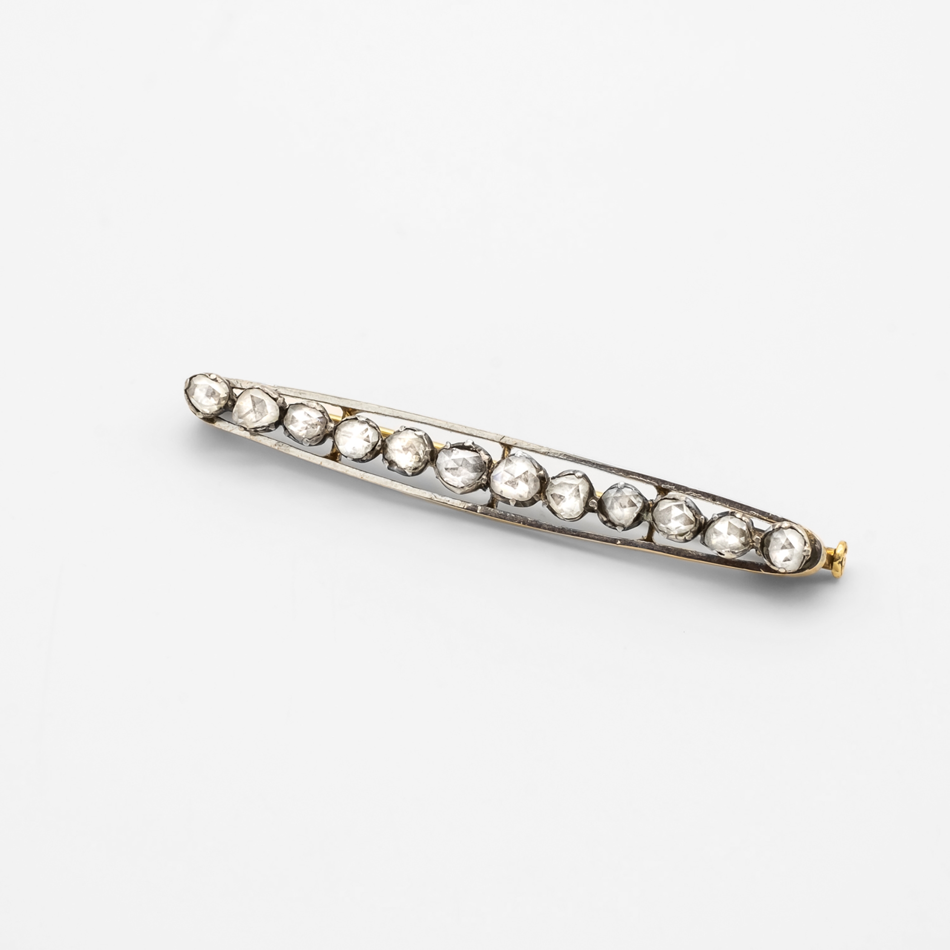 Line barrette brooch