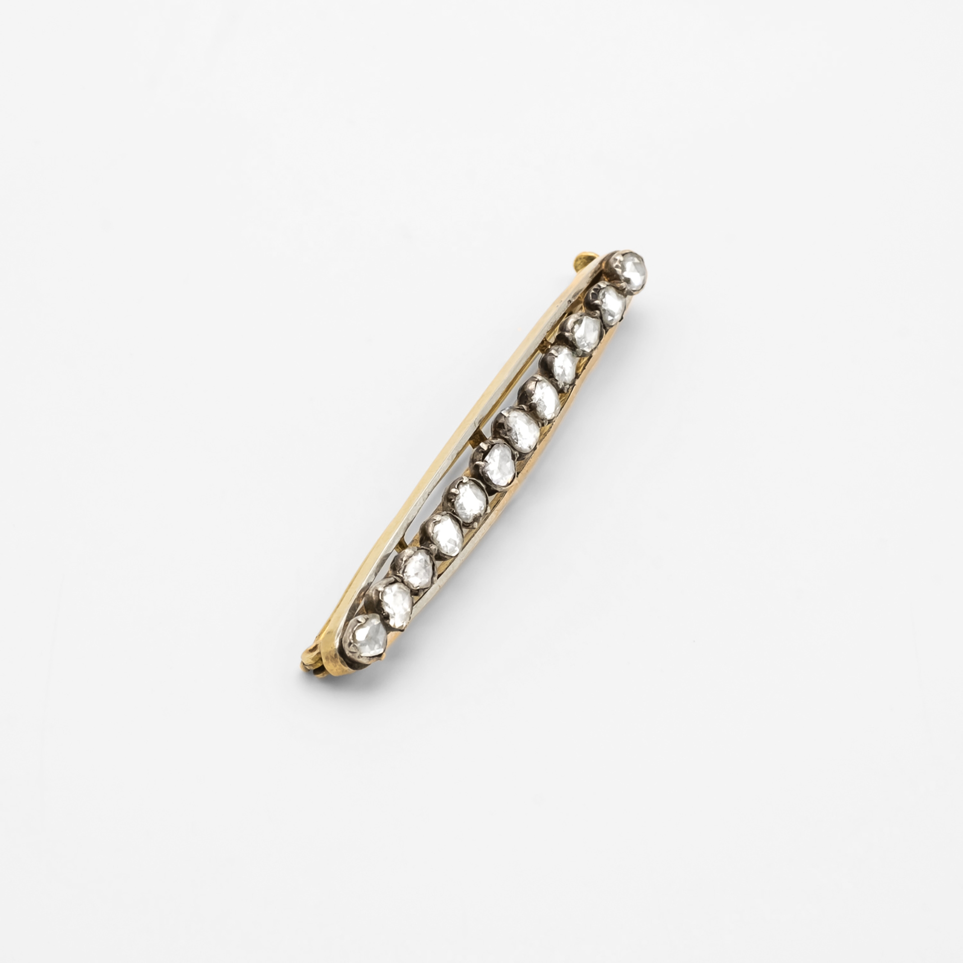 Line barrette brooch