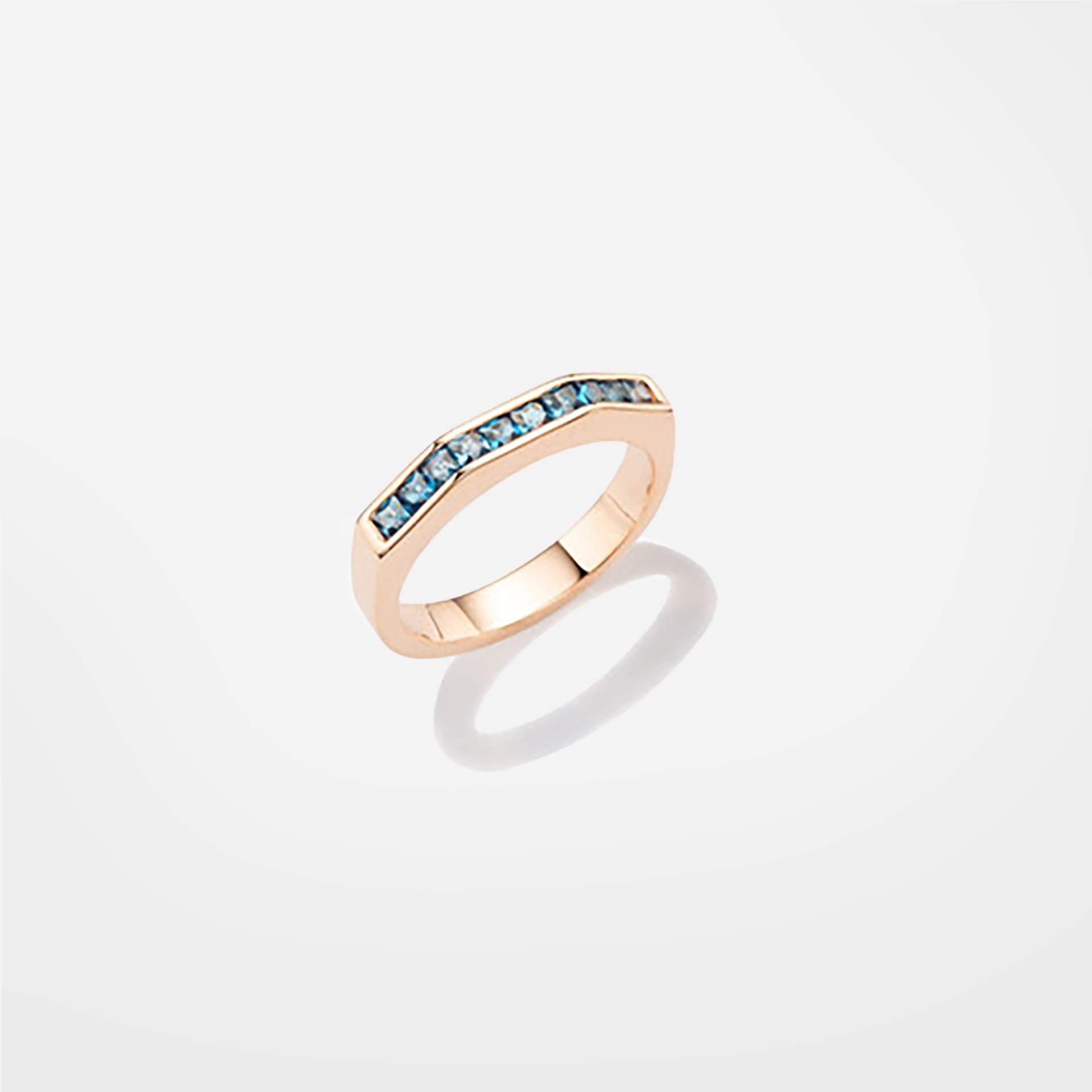 Bague Otto Bleue