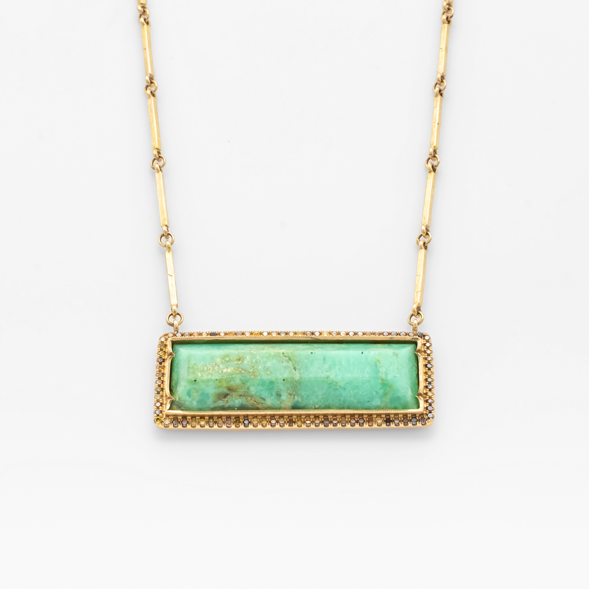 Collier Chrysoprase