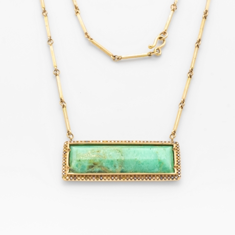 Collier Chrysoprase